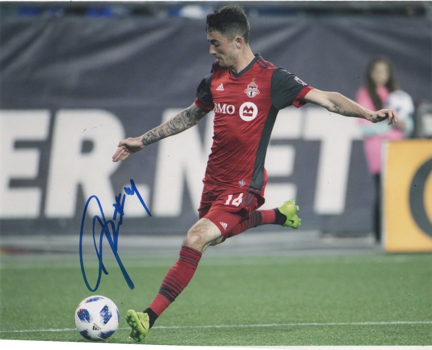 Toronto FC Jay Chapman Autographed Signed 8x10 MLS Photo Poster painting COA