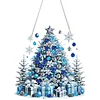 Acryl Weihnachtsschnee Baum - 5d DIY Handwerk Anhänger