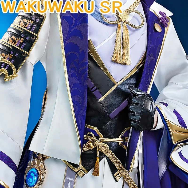 【Last Batch】DokiDoki-SR Game Genshin Impact Cosplay Kamisato Ayato cosplay Costume