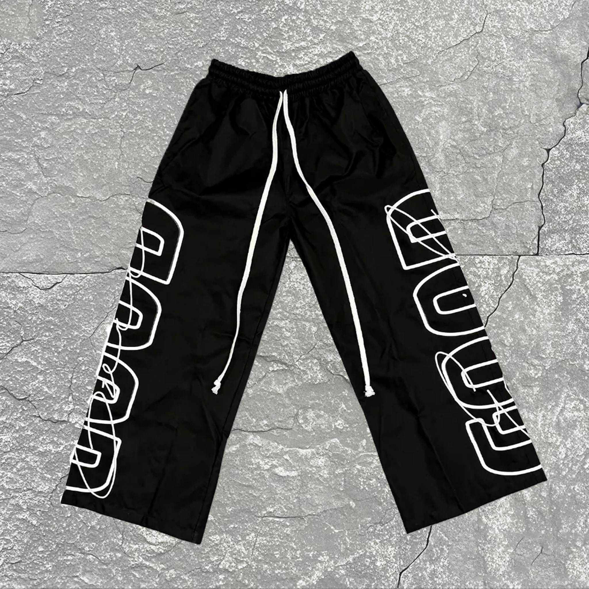 Plus Size Men's Daily Casual Sports Rebel Runners Pants