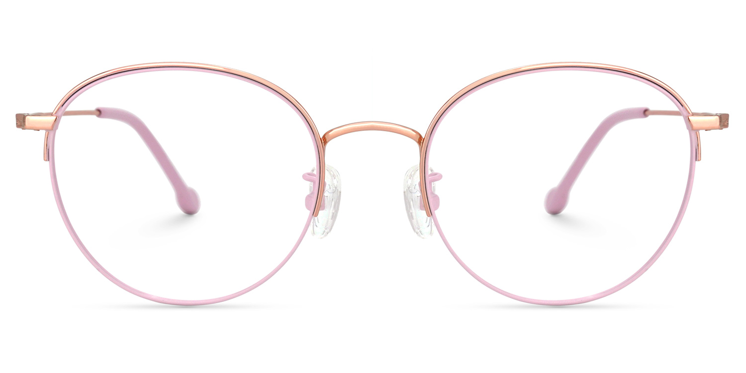 Rafferty Rosa Rund Brille Rosa