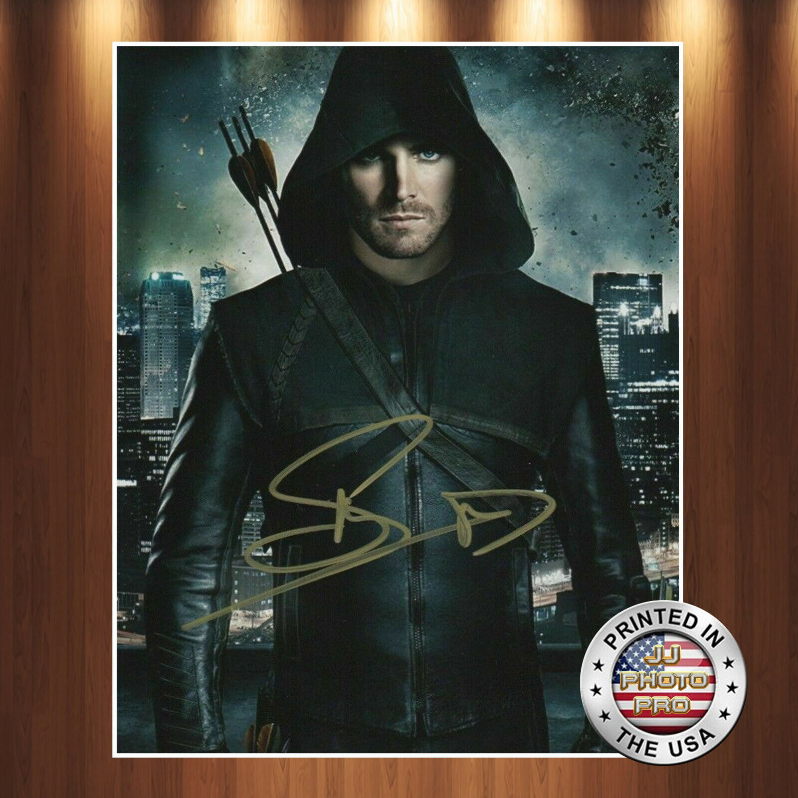 Stephen Amell Autographed Signed 8x10 Photo Poster painting (Arrow) REPRINT