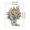 (Stamped/Counted) Colorful Vases-14CT Cross Stitch 33*44cm/12.99*17.32in