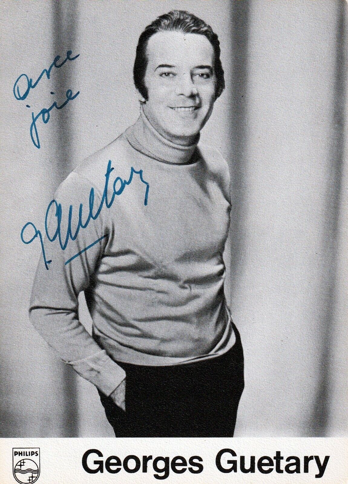 GEORGES GUETARY signed pic (1951 - `An American in Paris)