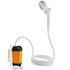 Outdoor Camping Shower 4800mAh Hiking Shower IPX7 Waterproof Easy To Use