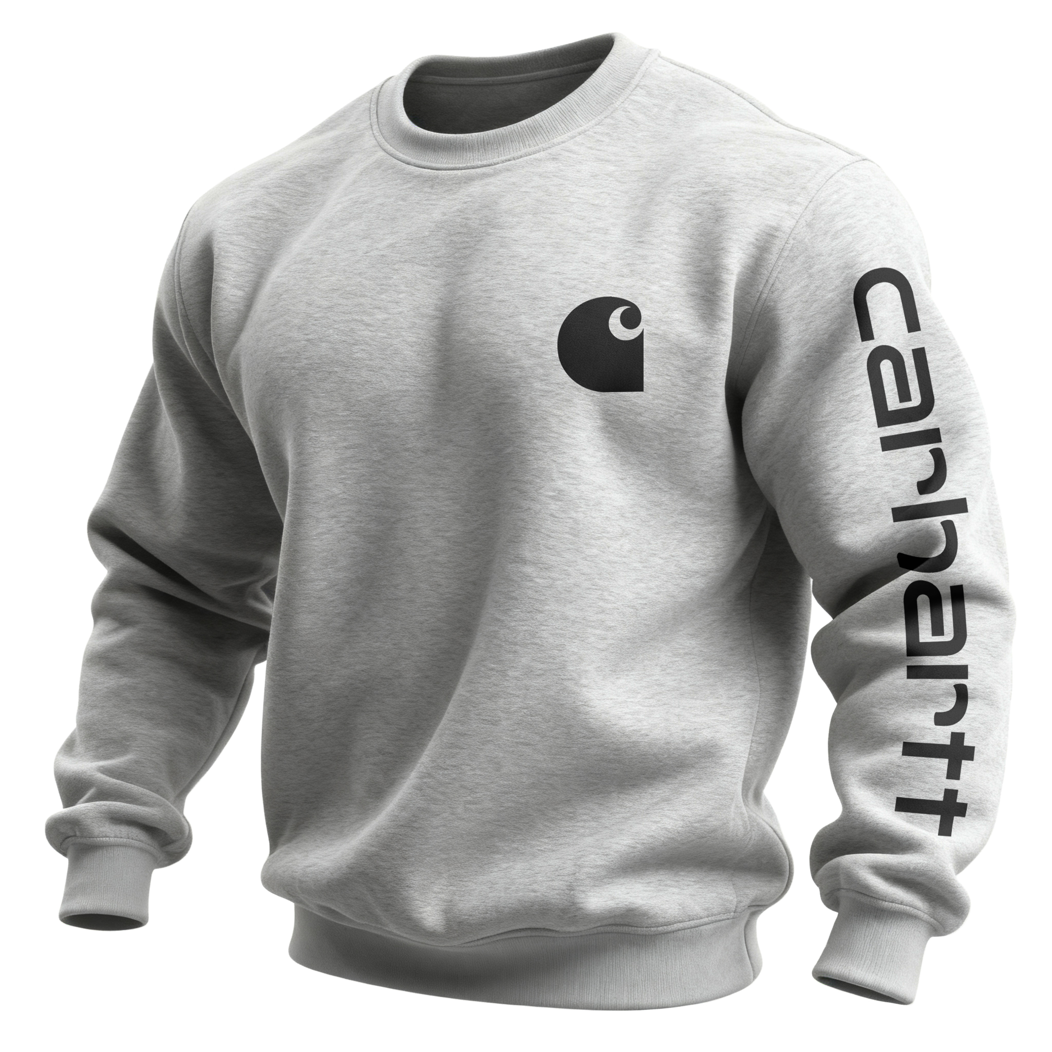 Unisex Loose And Comfortable Plush And Thickened Round Neck Pullover Sweatshirt