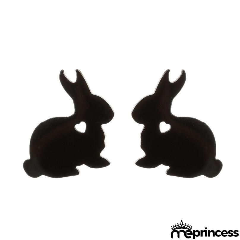 Women Fashion Hollow Eagle Owl Snake Dolphin Bee Giraffe Elephant Dog Cat Rabbit Fish Bird Penguim Stainless Steel Stud Earrings