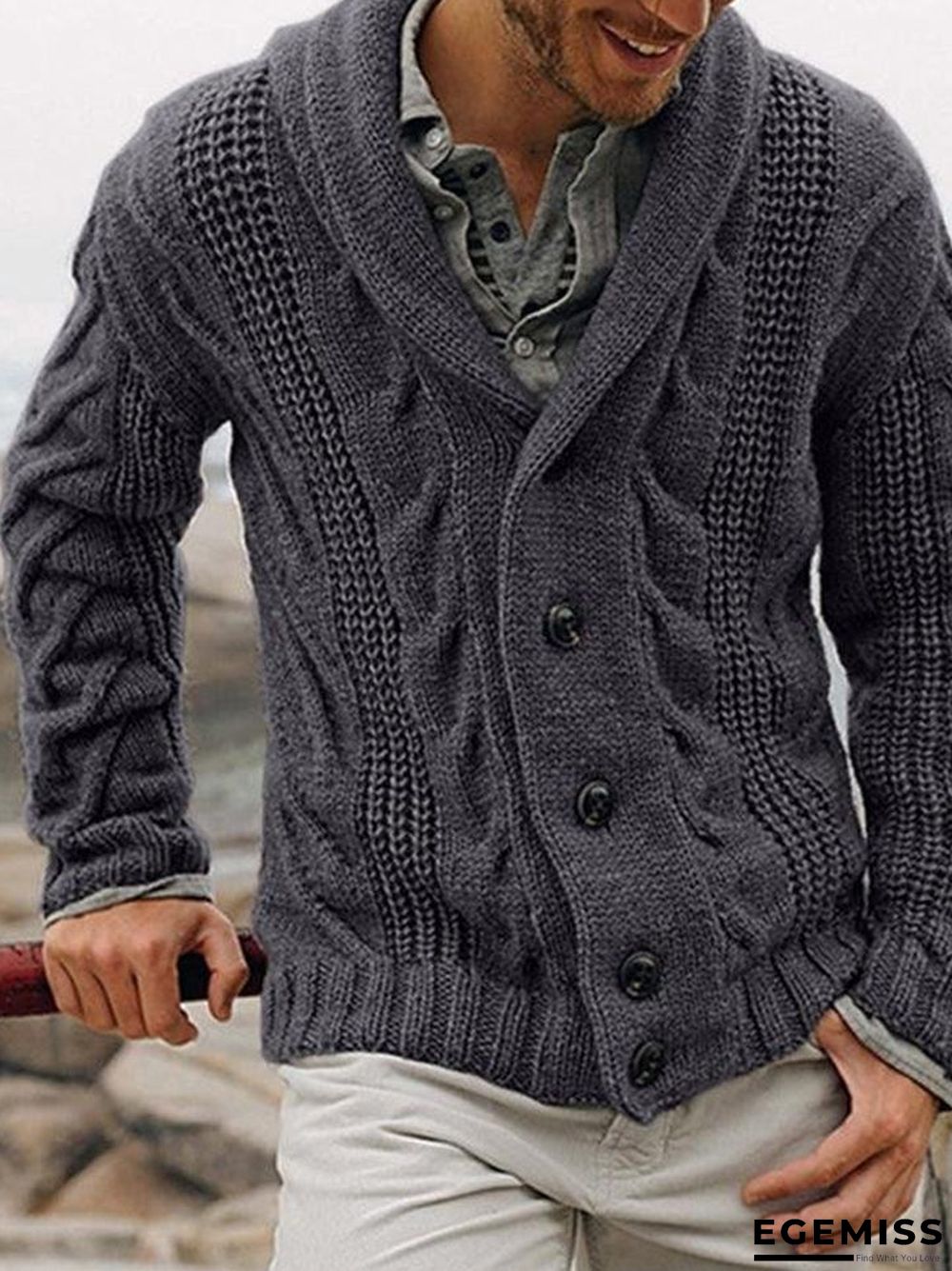 Autumn Winter Sweater Large Sweater Coat | EGEMISS