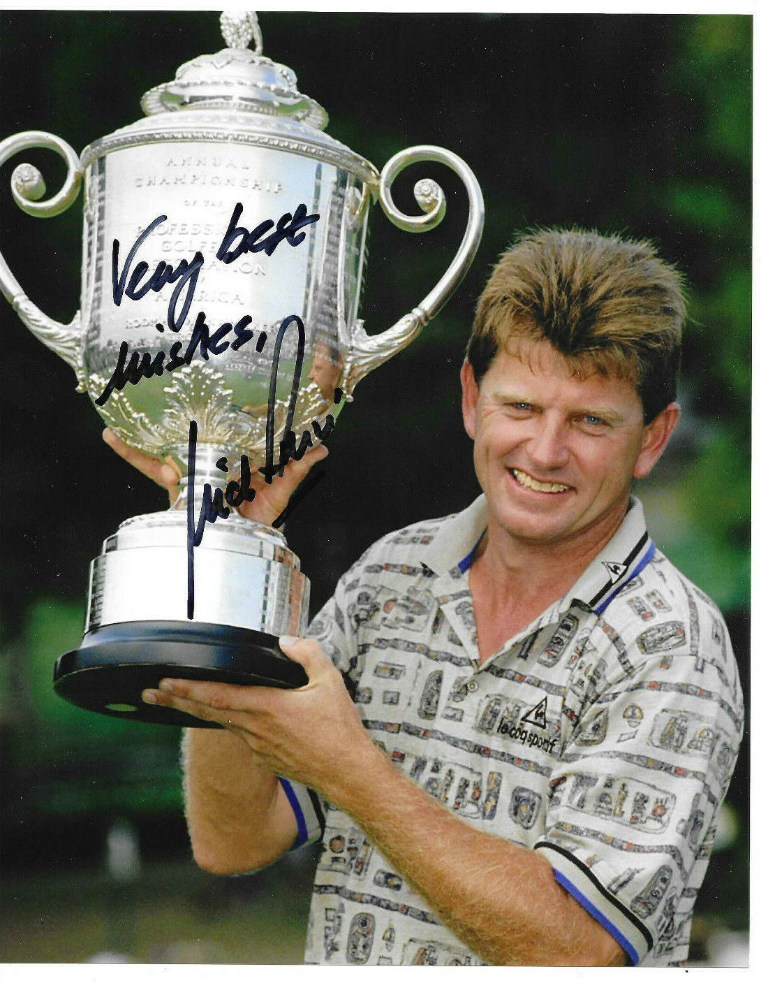 Nick Price Authentic Signed 8x10 Photo Poster painting Autographed, PGA Golf, Hall of Fame HOF