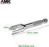AMK RC Tool Kit Electric Screwdriver with 6.35mm Hex Bit Linkages Link Rod Ends Installing Equipment for 1/10 Scale Accessories SCX10 TRX4 Upgrades (E-crewdriver+Silver)
