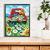 Diamond Painting -DIY Full Square Drill Sunflower Truck