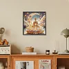 Buddha Statue - speziell geformtes Diamantgemälde - 30*30cm