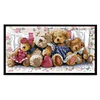 Teddy Bear-14CT Stamped Cross Stitch Kit(54*31cm)
