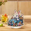 Diamond Painting Easter Egg Car Rabbit Table Top Ornament Kits
