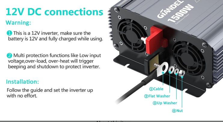 Why do input terminals of inverters melt during use?