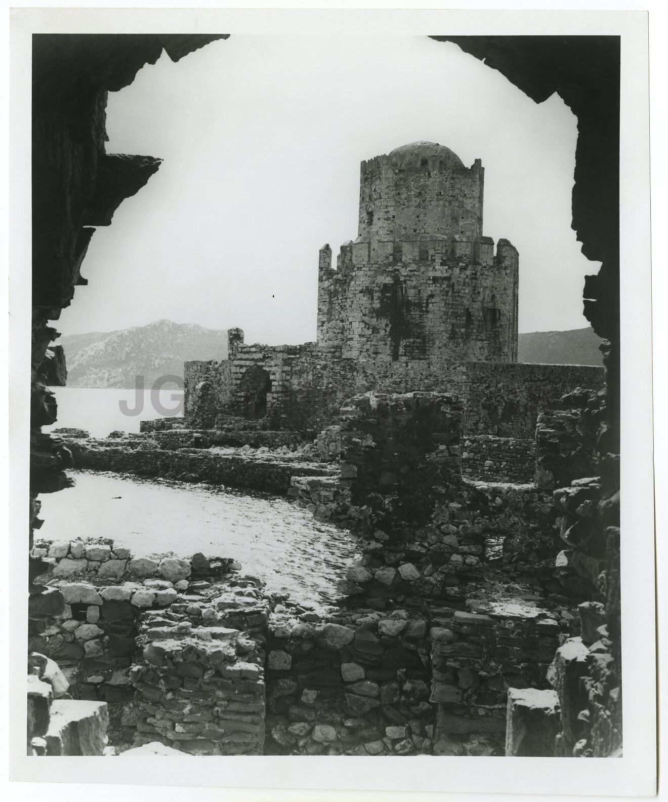 Greek History - Methoni, Messenia - Vintage 8x10 Photo Poster paintinggraph