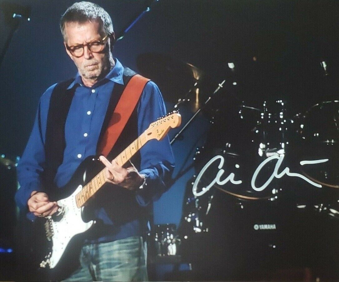 Eric Clapton Autographed Signed 8x10 Photo Poster painting REPRINT