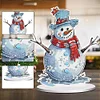 Diamond Painting Snowman Desktop Ornaments Kit for Office Desktop Decor
