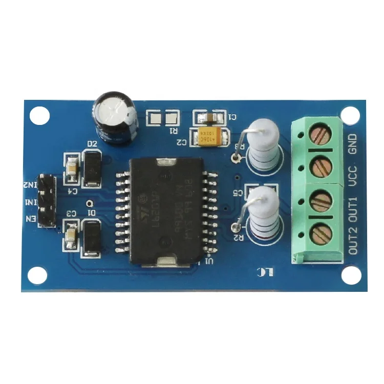 Single-chip DC Motor Drive Control 24v pwm motor controller L6201 Drive Module DC Motor Control Module 2