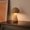  Wooden Mushroom LED Table Lamp
