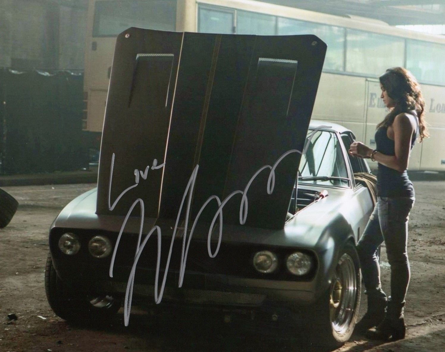 MICHELLE RODRIGUEZ AUTOGRAPHED SIGNED A4 PP POSTER Photo Poster painting PRINT 12