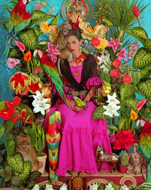 

Frida Kahlo Inspired – Paint By Numbers - 40*50CM, 501 Original