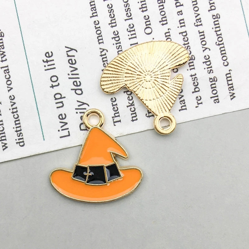 27 Models Per Model 1, 27/Pack 12*16mm 15 * 19mm 16*24mm Zinc Alloy Pumpkin Cat Candy Pendant Jewelry Accessories