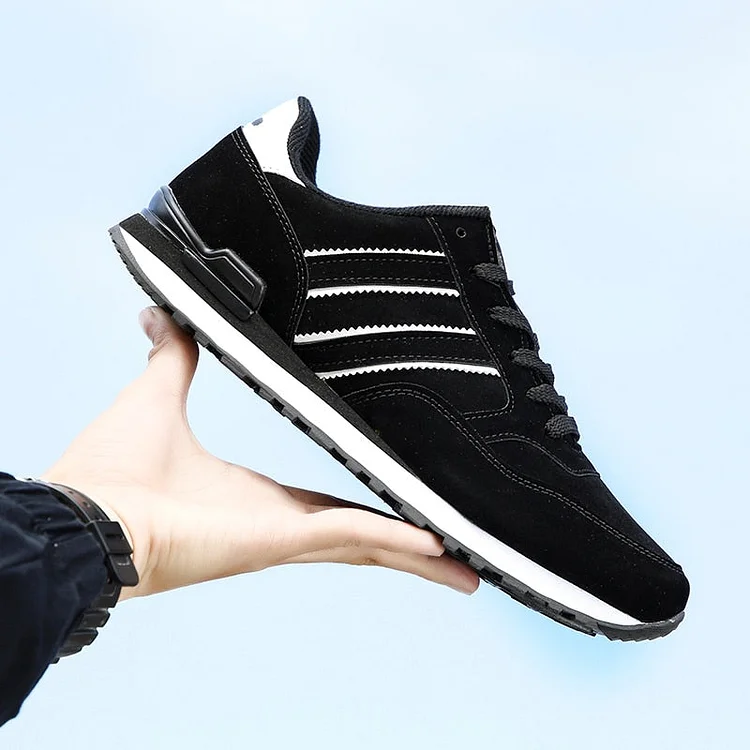 Chaussures décontractées de haute qualité respirantes à lacets