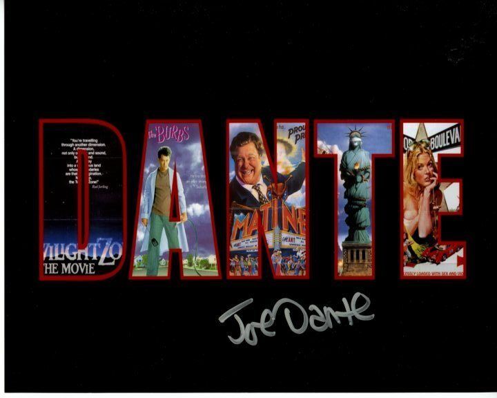 JOE DANTE signed autographed MOVIE COLLAGE Photo Poster painting