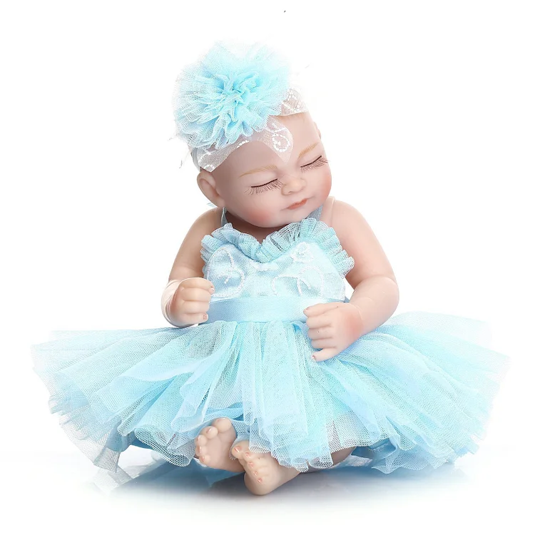  10'' Little Marley Real Lifelike Baby Girl - RSDP-Rebornbabypuppen-Rebornbabypuppen.de