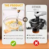 🥄Your kitchen helper-Stainless Steel Potato Masher with Wooden Handle