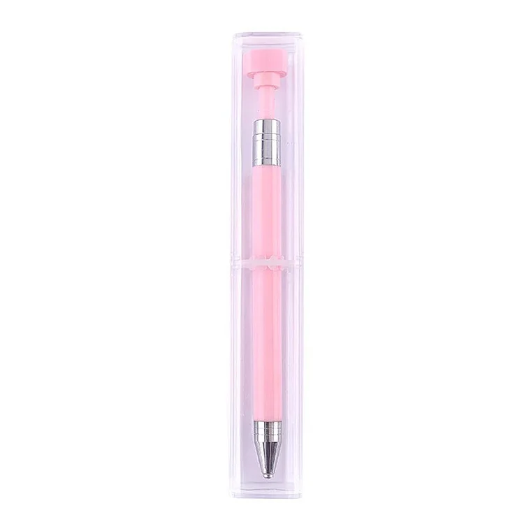 DIY Diamond Painting Rotary Automatic Square/Round Drill Pen Kits (Pink) gbfke
