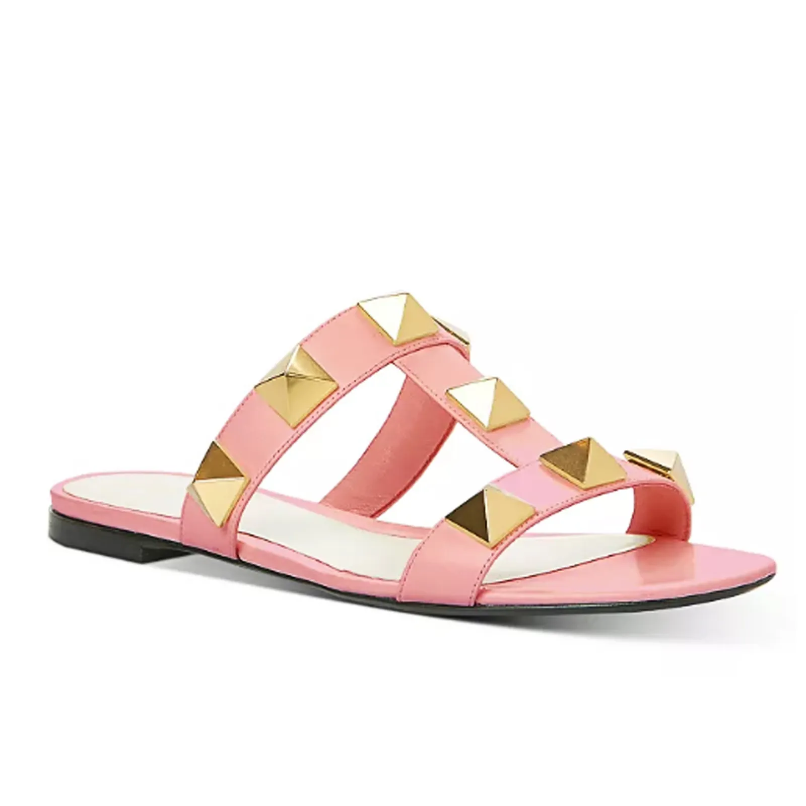 Women's Roman Stud Slide Sandals-vocosishoes