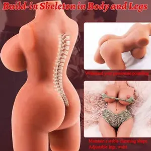 pornhint Pornhint Lifelike Sex Toy Men Masturbator Plump Torso Body Pocket Pussy Stroker Boob Toys