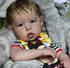[Holiday Sale] 20" Douglas Unique Realistic Reborn Baby Boy Doll With Rooted Brown Hair,Special Birthday Gift - RBBI-Myrebornbabydoll® Myrebornbabydoll®