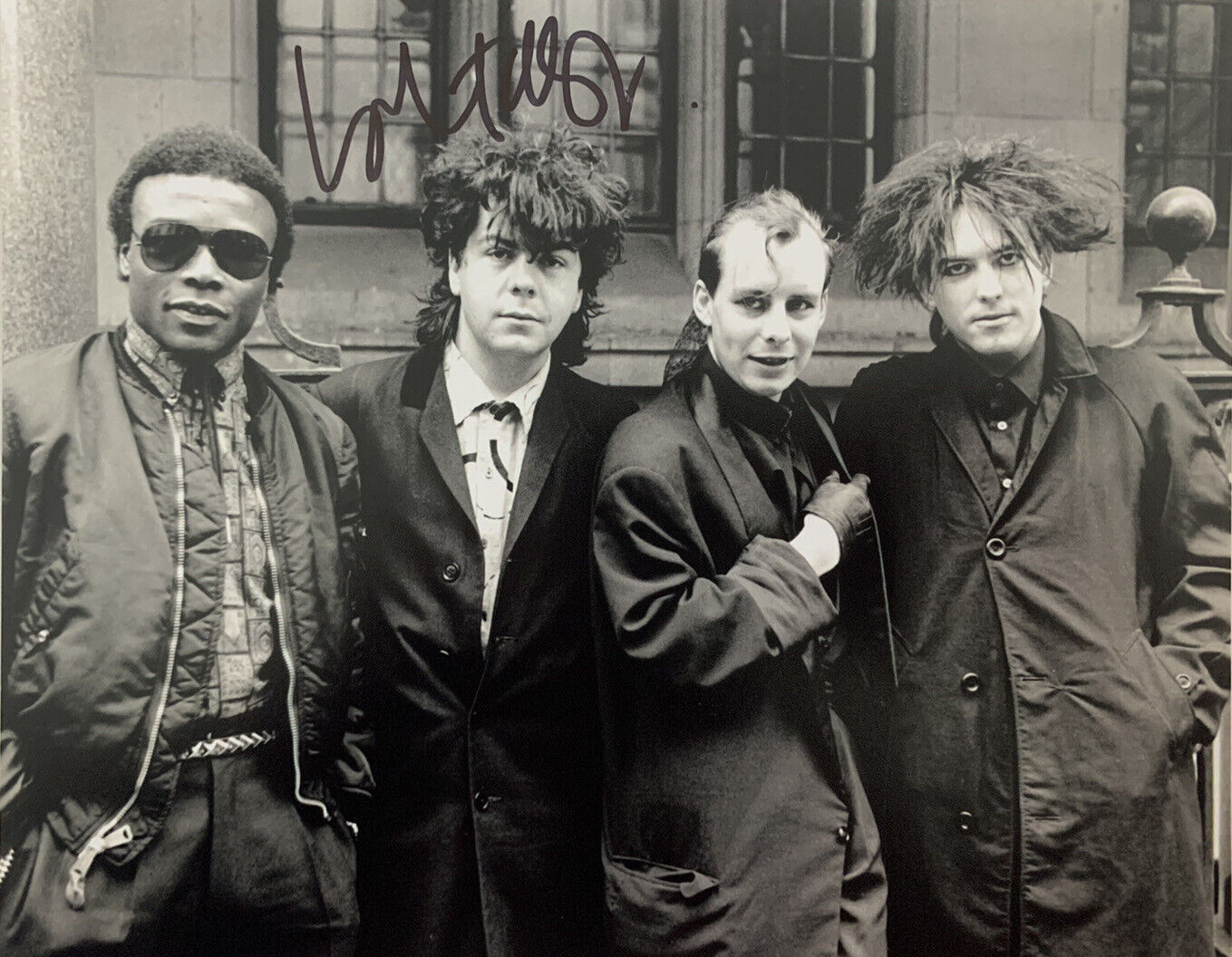 LOL TOLHURST HAND SIGNED 8x10 Photo Poster painting THE CURE DRUMMER RARE AUTHENTIC AUTOGRAPH