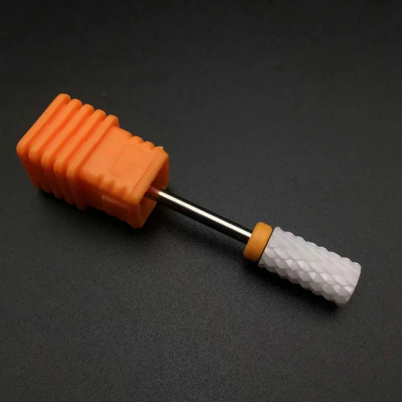 1pcs Ceramic Milling Cutter Nail Drill Bits Electric Manicure Drills Pedicure Mill Bits Machine Files Nail Art Tools Equipment-Nail Inspo