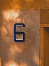 LED Illuminated Modern Address Sign IP44 Waterproof Personalized Solar Powered Address Number with Easy Installation UV Protection for Outside House Light Up Courtyard Hotel Bar