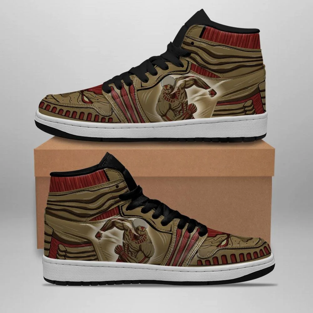 Kingofallstore - Anime Shoes Armored Titan Sneakers Attack On Titan Anime Sneakers