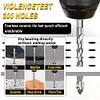 6PCS 4-Blade Saw Tooth Eccentric Drill Bit High-Strength Eccentric Twist Drill