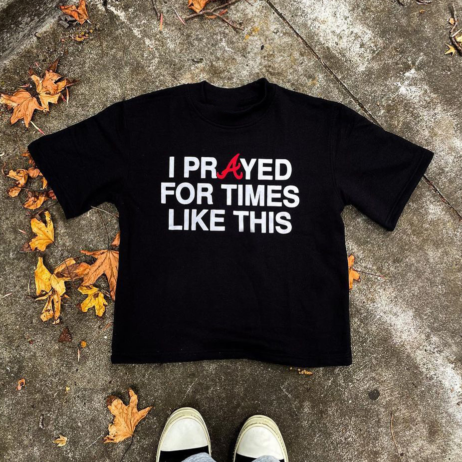 Sopula I Pray For Times Like This Graphic Cotton T-Shirt - SOPULA