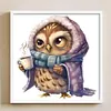 Owl - 18CT Stamped Cross Stitch 20*20cm/7.87*7.87in tapestrymarket