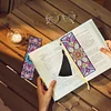 Diamond Painting-DIY 2pcs Leather Bookmark Mandala Tassel Crafts