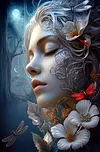 Luxury AB Velvet Diamond Painting Kit - Beauty