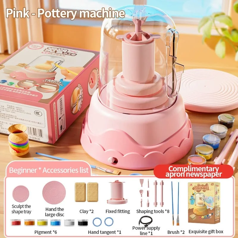Mini Pottery Wheel for Kids