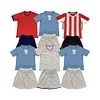 24 25 Children Soccer Shirts 100% Polyester Uniforms Wear Quality Sportswear Children Clothing Football Uniforms Set