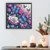 Schmetterling und Blume - speziell geformtes Diamond Painting - 30*30cm