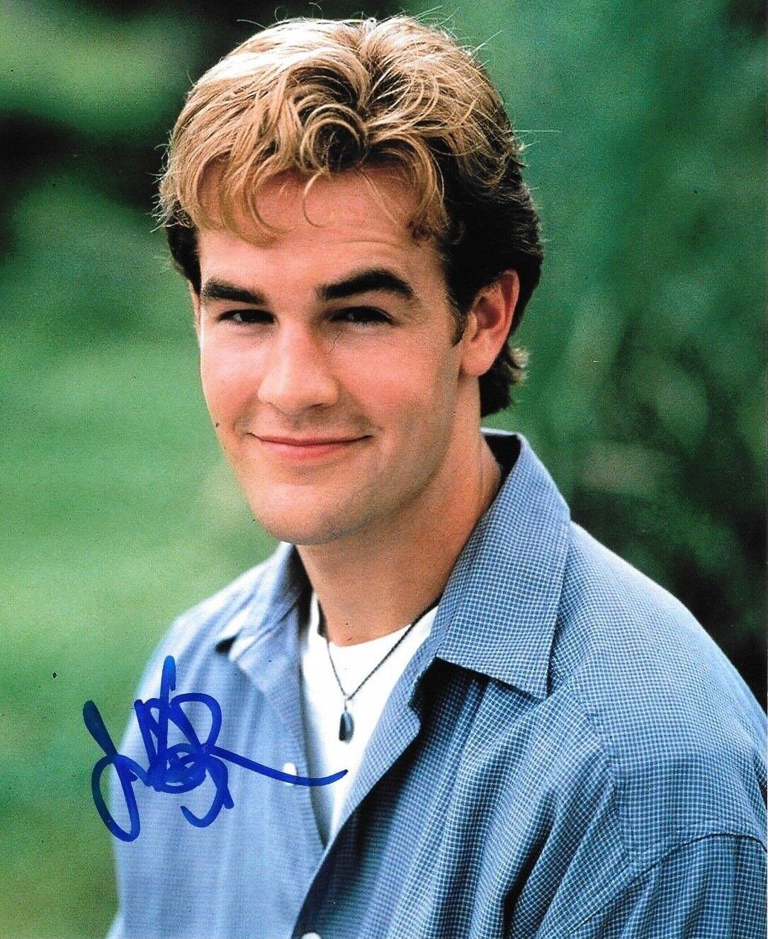 * JAMES VAN DER BEEK * signed autographed 8x10 Photo Poster painting * DAWSONS CREEK * COA * 1