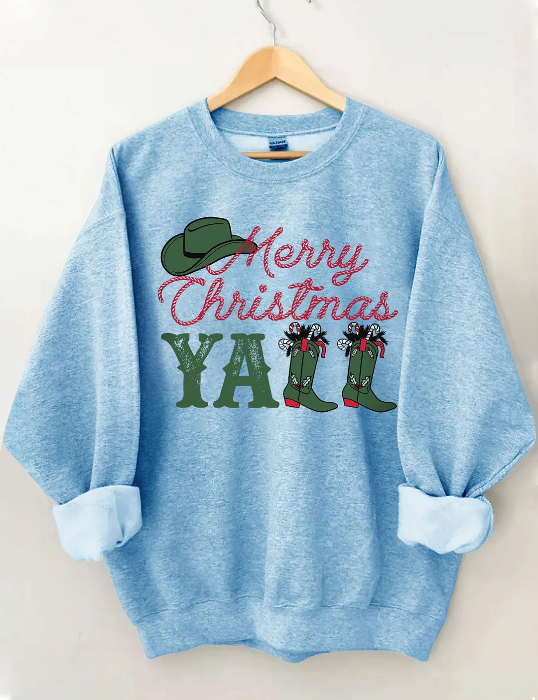 Cowboy Merry Christmas Sweatshirt