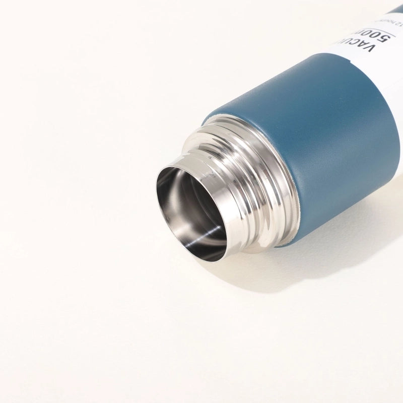 Casual Solid Color Stainless Steel Thermos Cup